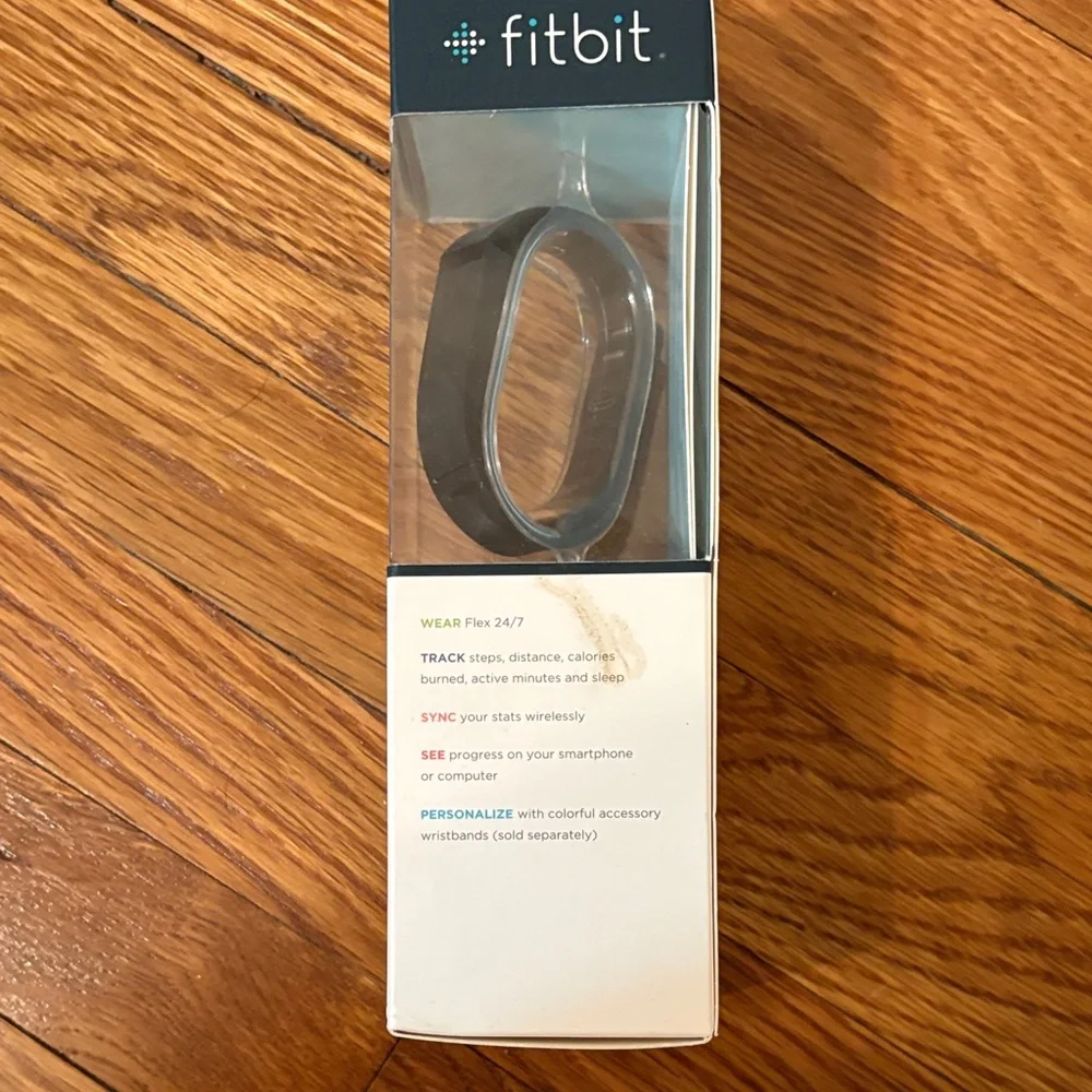 Fitbit Flex Activity Wristband - black- new old stock in box